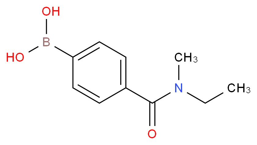 4-[Ethyl(methyl)carbamoyl]benzeneboronic acid_Molecular_structure_CAS_871333-04-9)