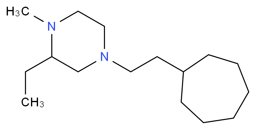 4-(2-cycloheptylethyl)-2-ethyl-1-methylpiperazine_Molecular_structure_CAS_)