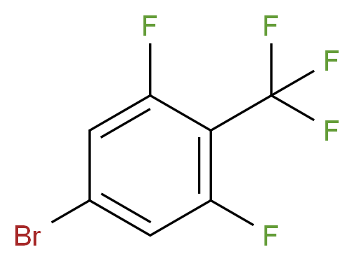 3,5-Difluoro-4-(trifluoromethyl)bromobenzene_Molecular_structure_CAS_156243-64-0)
