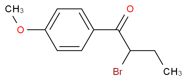 2-Bromo-1-(4-methoxy-phenyl)-butan-1-one_Molecular_structure_CAS_881-43-6)