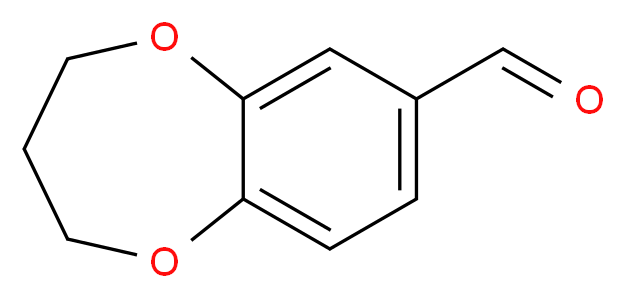 3,4-dihydro-2H-1,5-benzodioxepine-7-carbaldehyde_Molecular_structure_CAS_)
