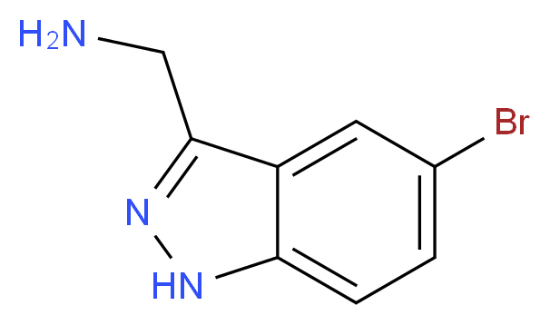 3-(Aminomethyl)-5-bromo-1H-indazole_Molecular_structure_CAS_885271-37-4)