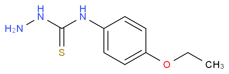N-(4-ethoxyphenyl)hydrazinecarbothioamide_Molecular_structure_CAS_64374-52-3)