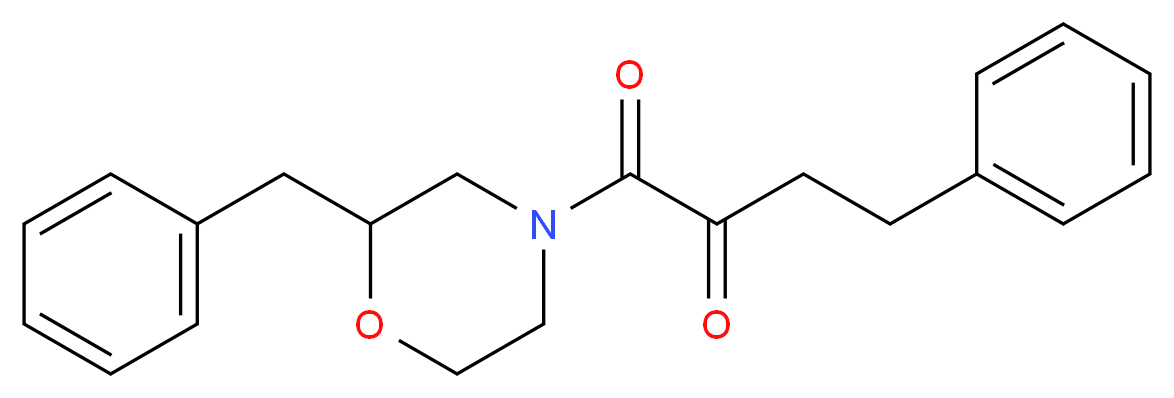 1-(2-benzyl-4-morpholinyl)-1-oxo-4-phenyl-2-butanone_Molecular_structure_CAS_)