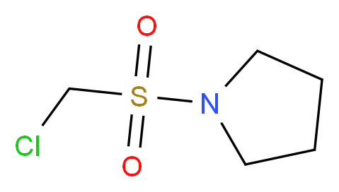 1-[(chloromethyl)sulfonyl]pyrrolidine_Molecular_structure_CAS_98069-37-5)