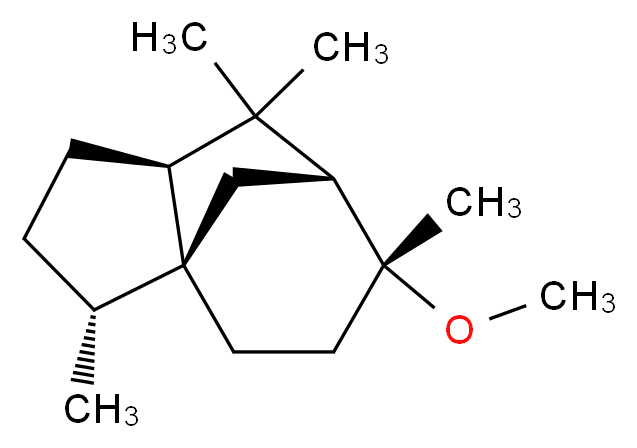 Methyl cedryl ether_Molecular_structure_CAS_19870-74-7)