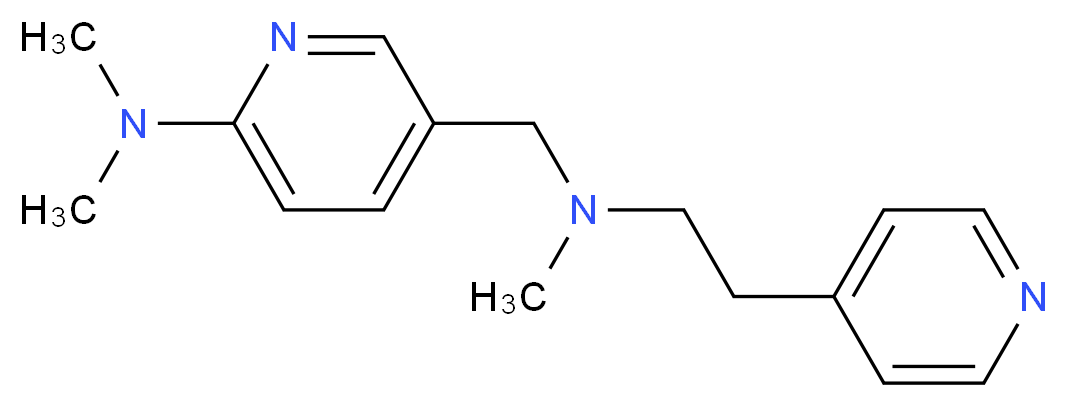 N,N-dimethyl-5-{[methyl(2-pyridin-4-ylethyl)amino]methyl}pyridin-2-amine_Molecular_structure_CAS_)