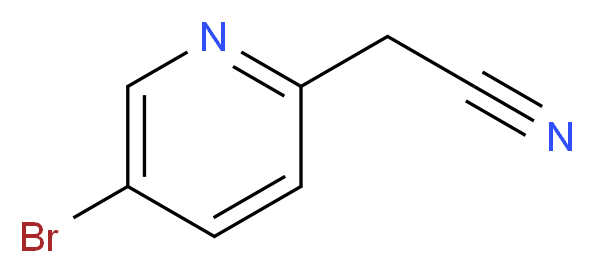 2-(5-Bromopyridin-2-yl)acetonitrile_Molecular_structure_CAS_312325-72-7)