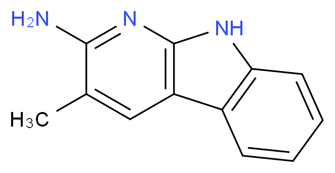 2-Amino-3-methyl-9H-pyrido[2,3-b]indole_Molecular_structure_CAS_68006-83-7)