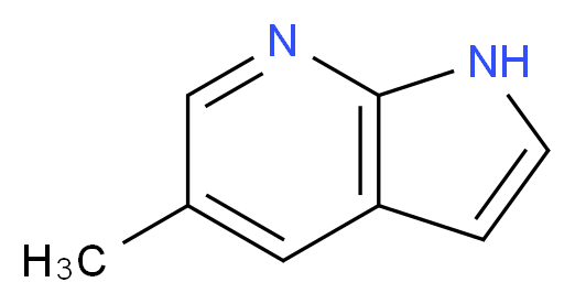 5-Methyl-1H-pyrrolo[2,3-b]pyridine_Molecular_structure_CAS_824-52-2)