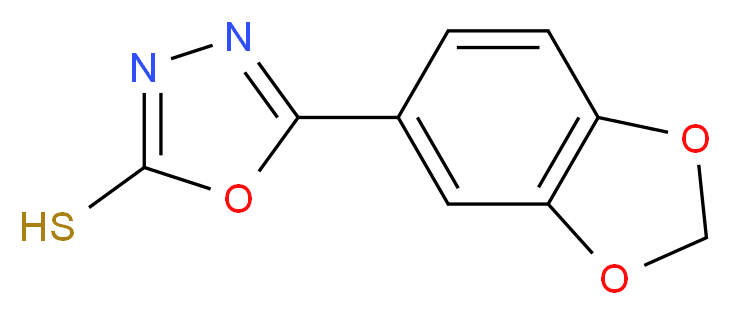 5-Benzo[1,3]dioxol-5-yl-[1,3,4]oxadiazole-2-thiol_Molecular_structure_CAS_63698-52-2)