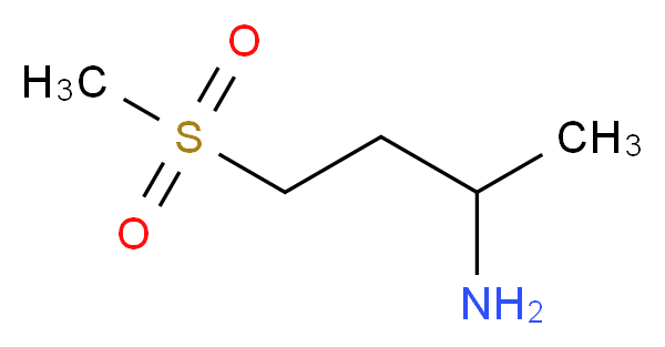 4-methanesulfonylbutan-2-amine_Molecular_structure_CAS_)
