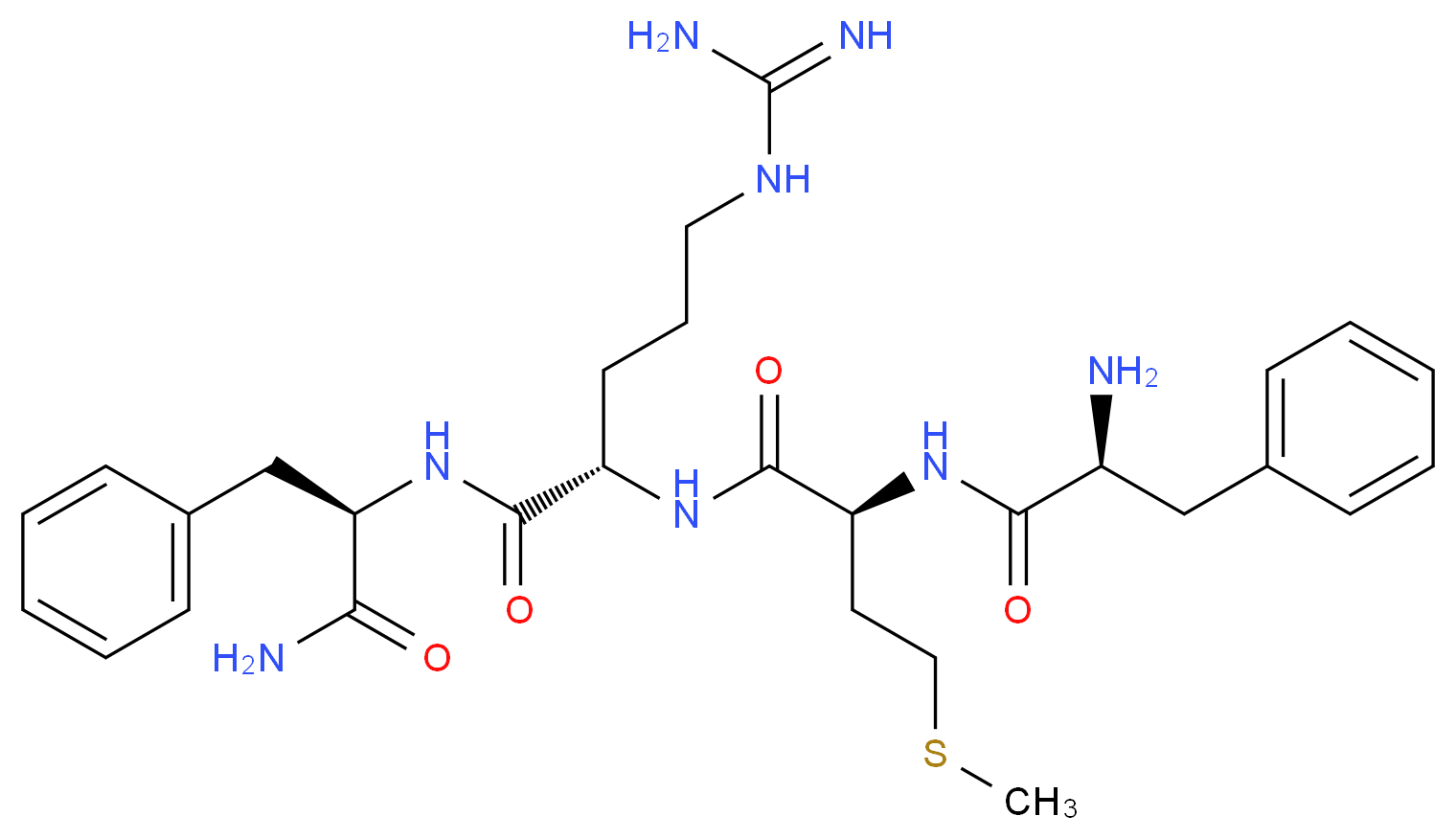 PHE-MET-ARG-D-PHE AMIDE_Molecular_structure_CAS_84413-35-4)