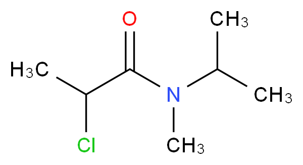 2-chloro-N-methyl-N-(propan-2-yl)propanamide_Molecular_structure_CAS_)