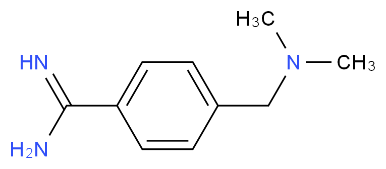 4-[(dimethylamino)methyl]benzene-1-carboximidamide_Molecular_structure_CAS_)