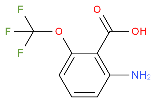 2-Amino-6-(trifluoromethoxy)benzoic acid_Molecular_structure_CAS_)