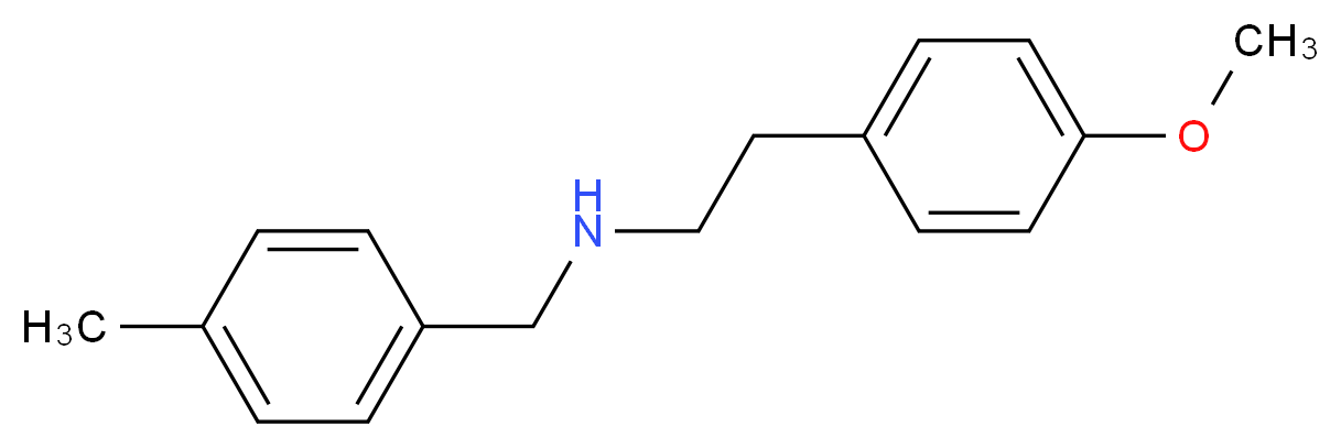 2-(4-methoxyphenyl)-N-(4-methylbenzyl)ethanamine_Molecular_structure_CAS_418781-20-1)