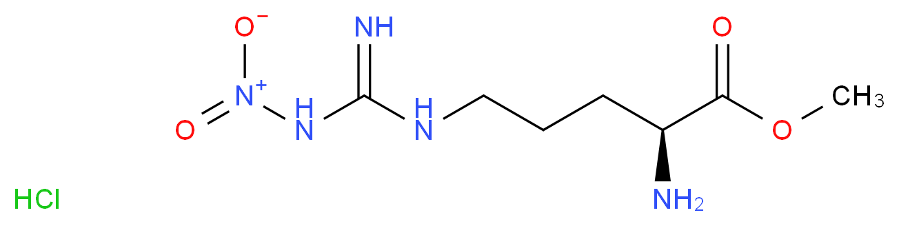 Nω-Nitro-L-arginine methyl ester hydrochloride_Molecular_structure_CAS_51298-62-5)