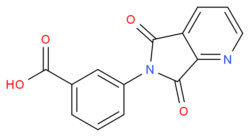 3-(5,7-dioxo-5,7-dihydro-6H-pyrrolo[3,4-b]pyridin-6-yl)benzoic acid_Molecular_structure_CAS_294892-44-7)