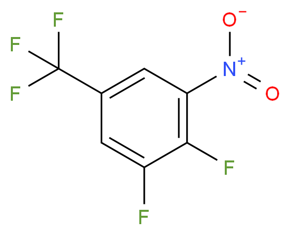 3,4-Difluoro-5-nitrobenzotrifluoride 97%_Molecular_structure_CAS_)