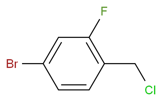 4-Bromo-2-fluorobenzyl chloride_Molecular_structure_CAS_85510-82-3)