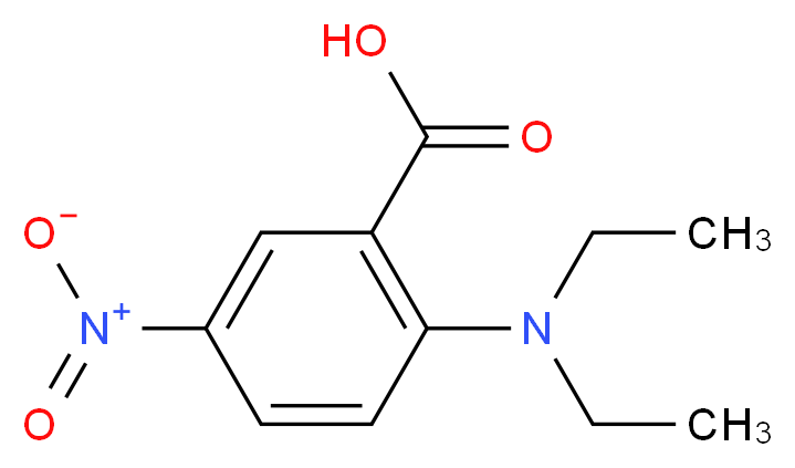 2-(diethylamino)-5-nitrobenzoic acid_Molecular_structure_CAS_)