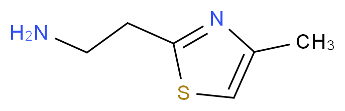 2-(4-methyl-1,3-thiazol-2-yl)ethanamine_Molecular_structure_CAS_61887-91-0)