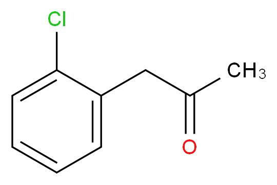 1-(2-chlorophenyl)propan-2-one_Molecular_structure_CAS_)
