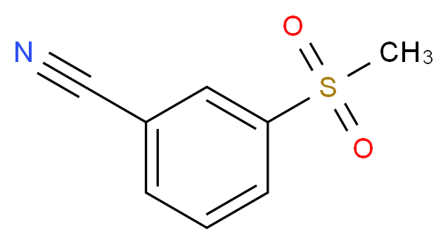 3-Methylsulfonylbenzonitrile_Molecular_structure_CAS_22821-75-6)