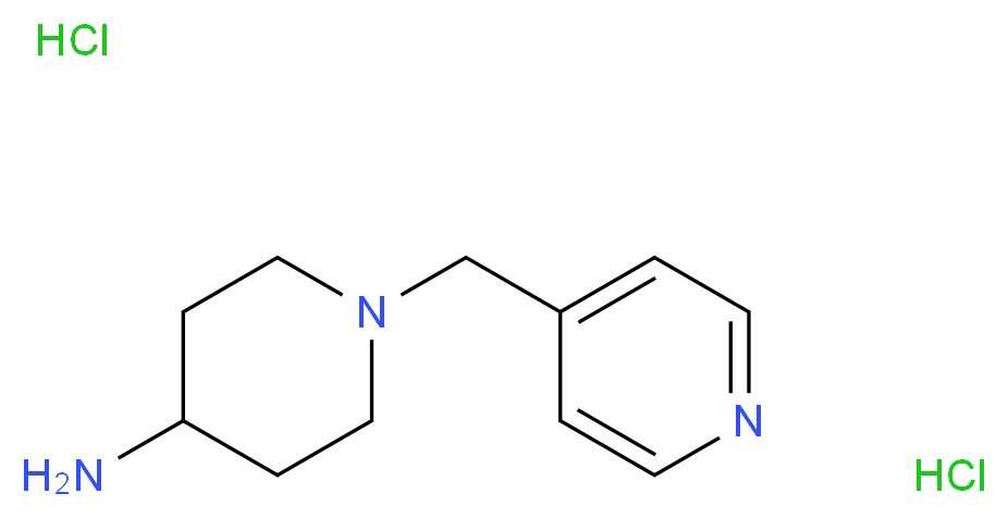1-(Pyridin-4-ylmethyl)piperidin-4-amine dihydrochloride_Molecular_structure_CAS_160357-89-1)