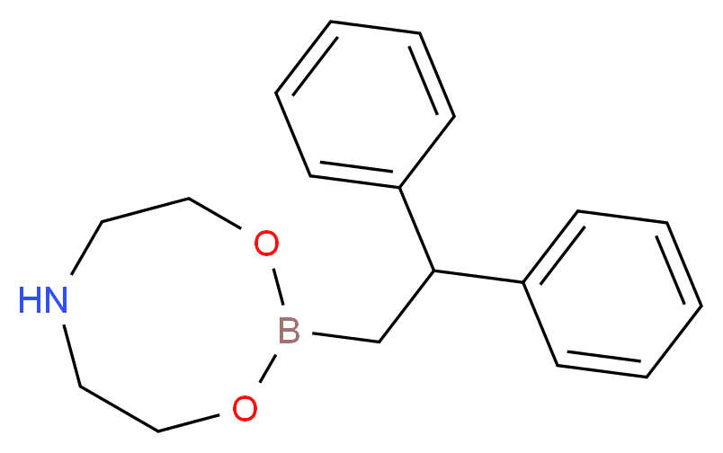 2,2-Diphenylethylboronic acid diethanolamine ester_Molecular_structure_CAS_608534-43-6)