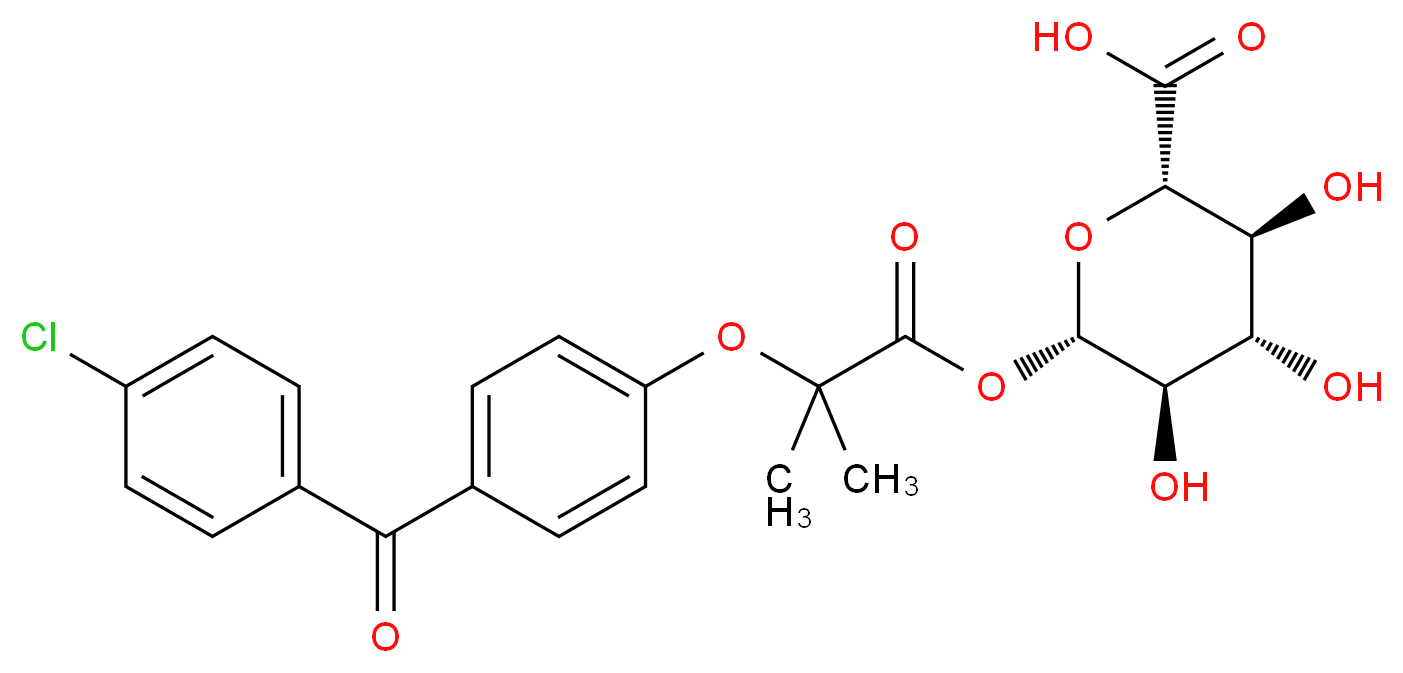 Fenofibric Acid Acyl-β-D-glucuronide_Molecular_structure_CAS_60318-63-0)