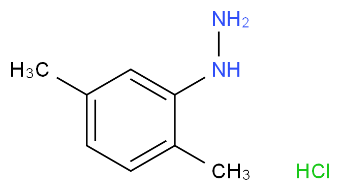 (2,5-Dimethylphenyl)hydrazine hydrochloride_Molecular_structure_CAS_613-85-4)