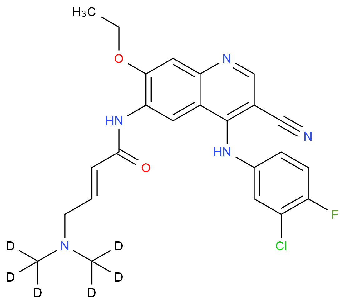 Pelitinib-d6_Molecular_structure_CAS_)
