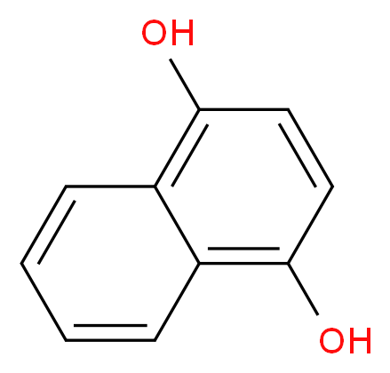 Naphthalene-1,4-diol_Molecular_structure_CAS_571-60-8)