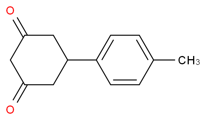 5-(4-methylphenyl)cyclohexane-1,3-dione_Molecular_structure_CAS_61888-37-7)