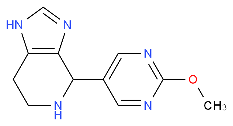 4-(2-methoxypyrimidin-5-yl)-4,5,6,7-tetrahydro-1H-imidazo[4,5-c]pyridine_Molecular_structure_CAS_)