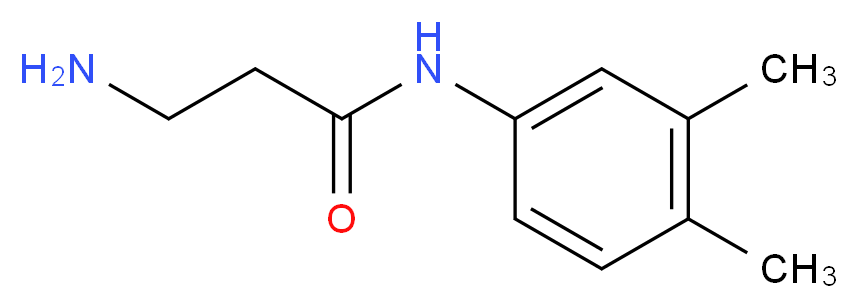 N~1~-(3,4-dimethylphenyl)-beta-alaninamide_Molecular_structure_CAS_938515-51-6)