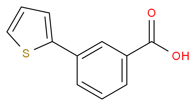3-(Thiophen-2-yl)benzoic acid_Molecular_structure_CAS_29886-63-3)