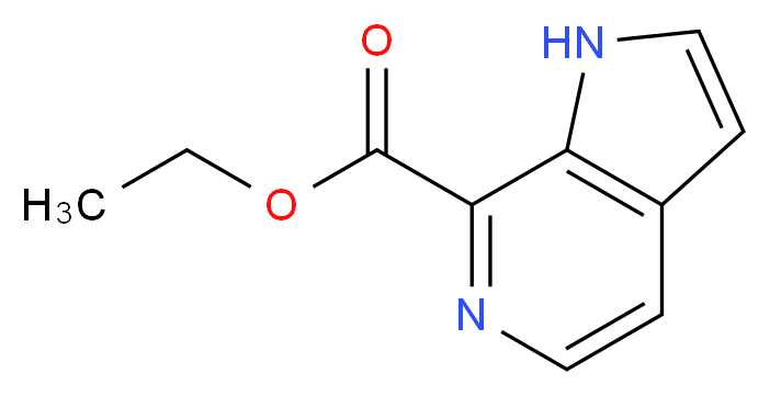 Ethyl 1H-pyrrolo[2,3-c]pyridine-7-carboxylate_Molecular_structure_CAS_945840-74-4)