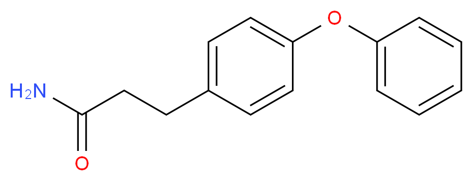 3-(4-phenoxyphenyl)propanamide_Molecular_structure_CAS_)