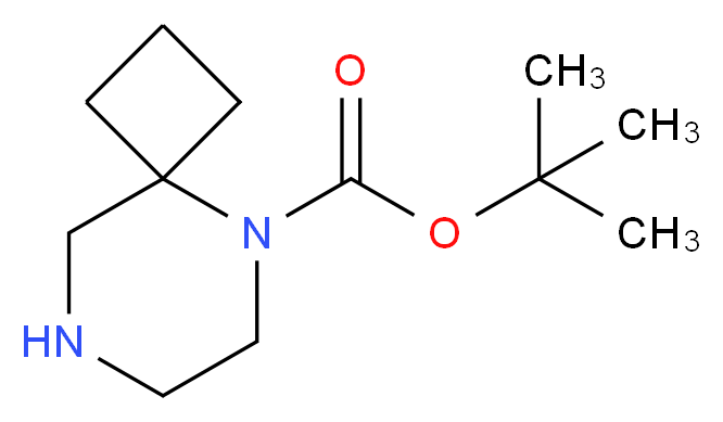 5,8-DIAZA-SPIRO[3.5]NONANE-5-CARBOXYLIC ACID TERT-BUTYL ESTER_Molecular_structure_CAS_886766-34-3)
