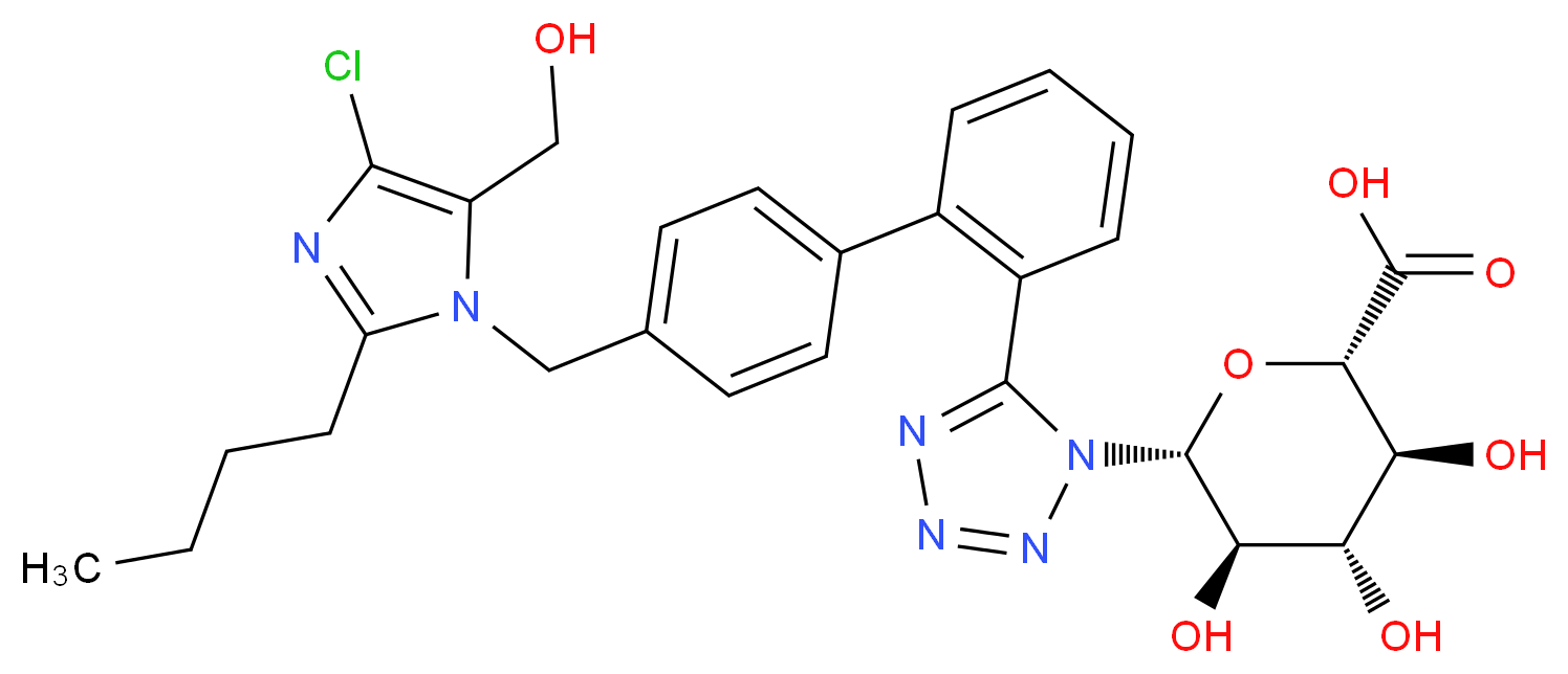 Losartan N1-Glucuronide _Molecular_structure_CAS_138584-34-6)