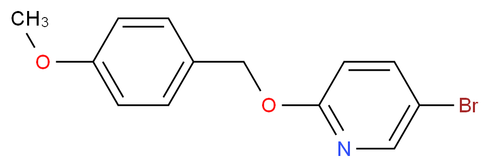 5-Bromo-2-[(4-methoxybenzyl)oxy]pyridine_Molecular_structure_CAS_663955-79-1)