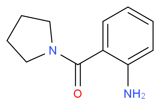 [2-(Pyrrolidin-1-ylcarbonyl)phenyl]amine_Molecular_structure_CAS_)