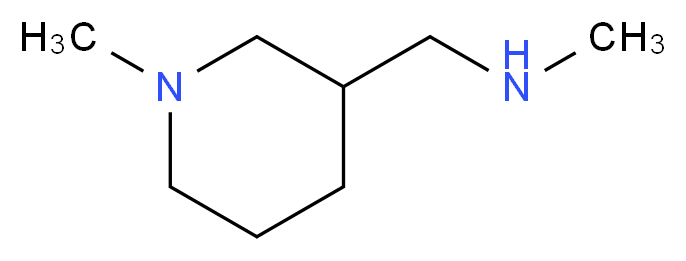 N-Methyl-1-(1-methylpiperidin-3-yl)methanamine_Molecular_structure_CAS_)