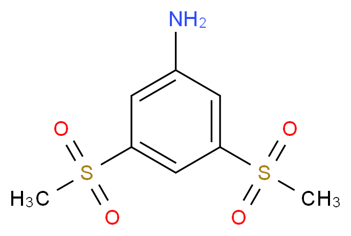 3,5-Bis(methylsulfonyl)aniline_Molecular_structure_CAS_51859-12-2)