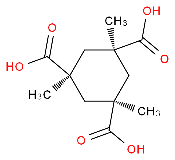 cis,cis-1,3,5-Trimethylcyclohexane-1,3,5-tricarboxylic acid_Molecular_structure_CAS_79410-20-1)
