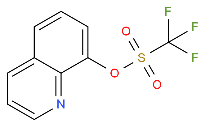 8-Quinolinyl trifluoromethanesulfonate_Molecular_structure_CAS_108530-08-1)