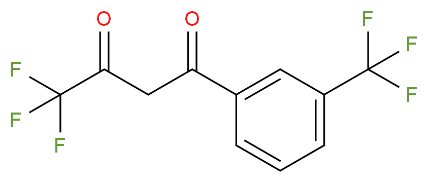 4,4,4-trifluoro-1-[3-(trifluoromethyl)phenyl]butane-1,3-dione_Molecular_structure_CAS_94856-24-3)